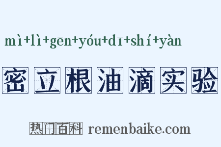 密立根油滴实验是什么意思的图片